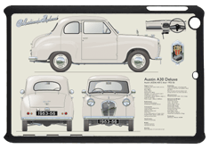 Austin A30 2 door Deluxe 1953-56 Small Tablet Covers